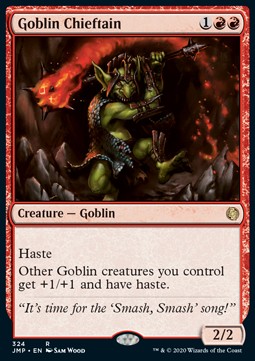Goblin Chieftain - Jumpstart (Rare) [JMP-324]