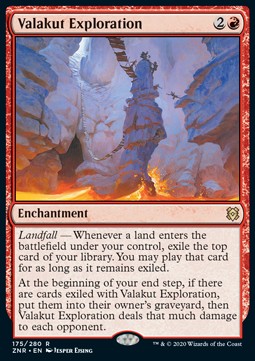Valakut Exploration - Zendikar Rising (Rare) [ZNR-175]