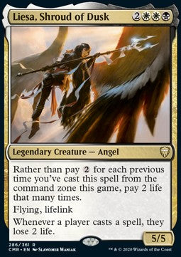 Liesa, Shroud of Dusk - Commander Legends (Rare) [CMR-286]