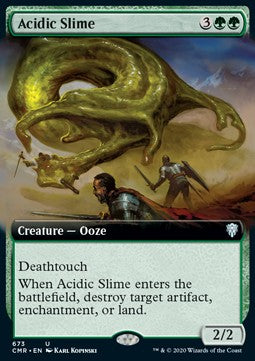 Acidic Slime (V.2) - Commander Legends: Extras (Uncommon) [XCMR-673]