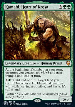 Kamahl, Heart of Krosa - Commander Legends (Mythic) [CMR-237]