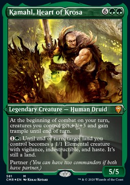 Kamahl, Heart of Krosa - Commander Legends: Extras (Mythic) [XCMR-581]