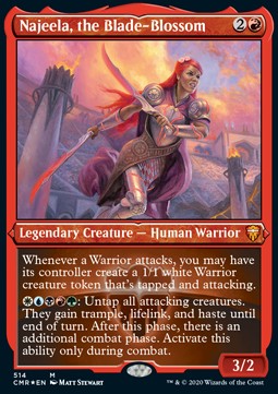 Najeela, the Blade-Blossom - Commander Legends: Extras (Mythic) [XCMR-514]