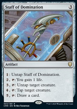 Staff of Domination - Commander Legends (Rare) [CMR-343]