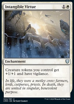 Intangible Virtue - Commander Legends (Uncommon) [CMR-24]