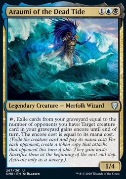 Araumi of the Dead Tide - Commander Legends (Uncommon) [CMR-267]
