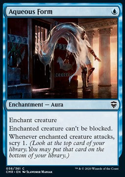 Aqueous Form - Commander Legends (Common) [CMR-56]