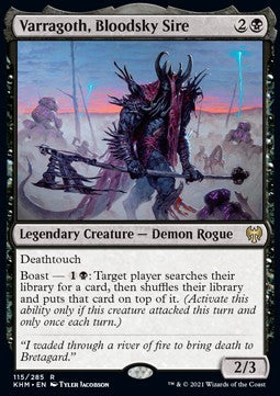 Varragoth, Bloodsky Sire - Kaldheim (Rare) [KHM-115]