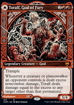 Toralf, God of Fury // Toralf's Hammer - Kaldheim: Extras (Mythic) [XKHM-313]