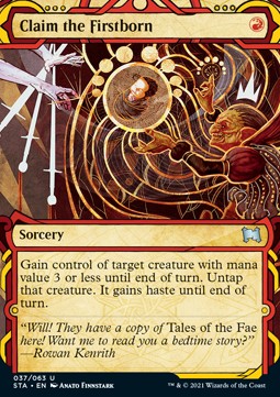 Claim the Firstborn (V.1)