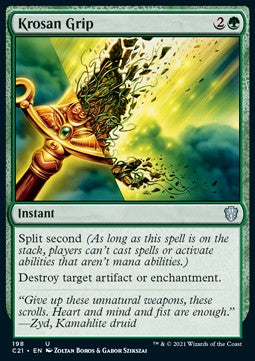 Krosan Grip - Commander: Strixhaven (Uncommon) [C21-198]