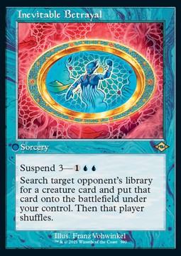 Inevitable Betrayal (V.1) - Modern Horizons 2: Extras (Rare) [XMH2-390]