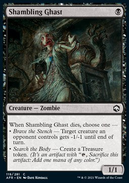 Shambling Ghast - Adventures in the Forgotten Realms (Common) [AFR-119]