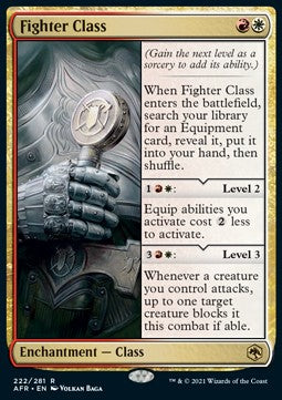 Fighter Class - Adventures in the Forgotten Realms (Rare) [AFR-222]