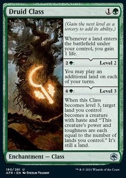 Druid Class - Adventures in the Forgotten Realms (Uncommon) [AFR-180]