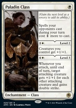 Paladin Class - Adventures in the Forgotten Realms (Rare) [AFR-29]