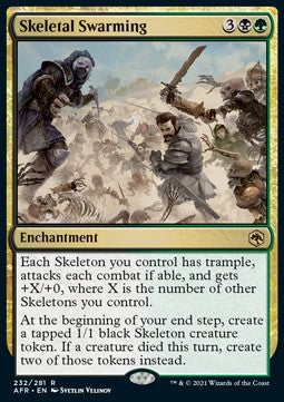 Skeletal Swarming - Adventures in the Forgotten Realms (Rare) [AFR-232]