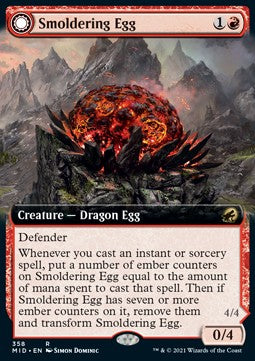 Smoldering Egg // Ashmouth Dragon