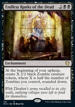 Endless Ranks of the Dead - Commander: Innistrad: Midnight Hunt (Rare) [MIC-116]