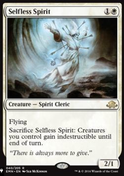 Selfless Spirit - The List (Rare) [ZNL-40]