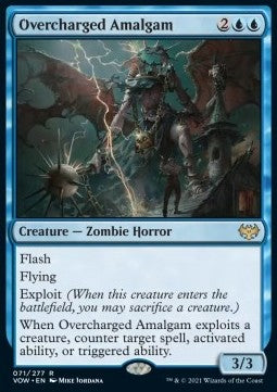 Overcharged Amalgam - Innistrad: Crimson Vow (Rare) [VOW-71]