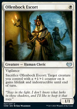 Ollenbock Escort - Innistrad: Crimson Vow (Uncommon) [VOW-27]