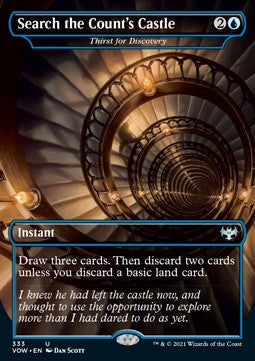 Thirst for Discovery - Innistrad: Crimson Vow: Extras (Uncommon) [XVOW-333]