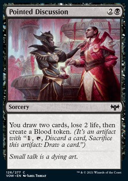 Pointed Discussion - Innistrad: Crimson Vow (Common) [VOW-126]
