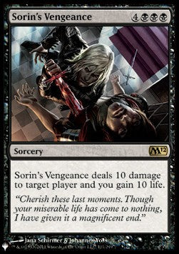 Sorin's Vengeance - The List (Rare) [ZNL-111]