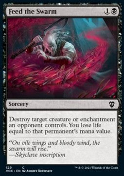Feed the Swarm - Commander: Innistrad: Crimson Vow (Common) [VOC-129]