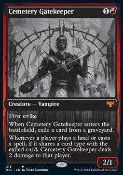 Cemetery Gatekeeper - Innistrad: Double Feature (Mythic) [DBL-415]