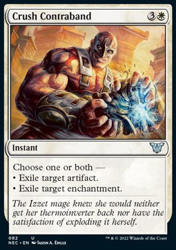 Crush Contraband - Commander: Kamigawa: Neon Dynasty (Uncommon) [NEC-82]