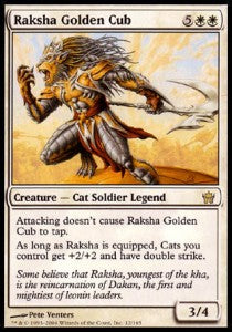 Raksha Golden Cub - Fifth Dawn (Rare) [5DN-12]