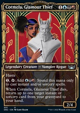 Cormela, Glamour Thief (V.1) - Streets of New Capenna: Extras (Uncommon) [XSNC-301]
