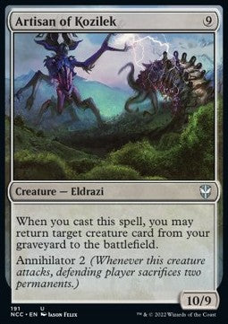 Artisan of Kozilek - Commander: Streets of New Capenna (Uncommon) [NCC-191]