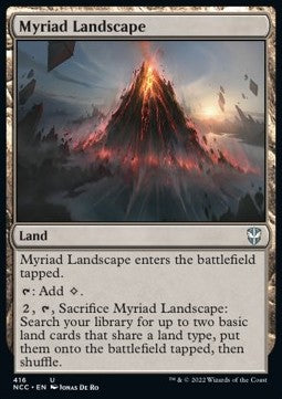 Myriad Landscape - Commander: Streets of New Capenna (Uncommon) [NCC-416]