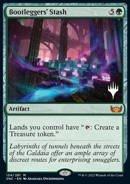 Bootleggers' Stash (V.2) - Streets of New Capenna: Promos (Mythic) [PSNC-134]