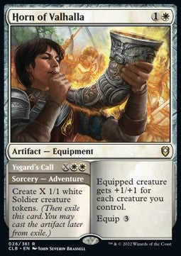 Horn of Valhalla // Ysgard's Call - Commander Legends: Battle for Baldur's Gate (Rare) [CLB-26]