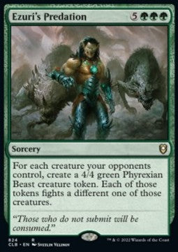 Ezuri's Predation - Commander Legends: Battle for Baldur's Gate: Extras (Rare) [XCLB-824]