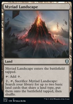 Myriad Landscape - Commander Legends: Battle for Baldur's Gate: Extras (Uncommon) [XCLB-904]