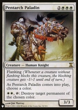 Pentarch Paladin - The List (Rare) [ZNL-32]