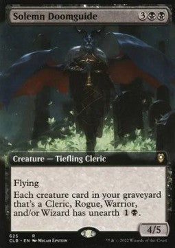 Solemn Doomguide (V.2) - Commander Legends: Battle for Baldur's Gate: Extras (Rare) [XCLB-625]