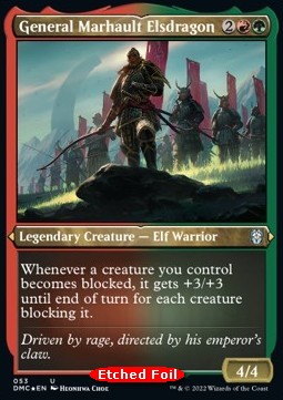 General Marhault Elsdragon - Commander: Dominaria United: Extras (Uncommon) [XDMC-53]