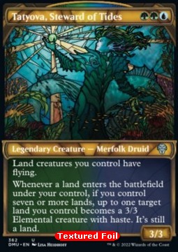 Tatyova, Steward of Tides (V.2) - Dominaria United: Extras (Uncommon) [XDMU-362]