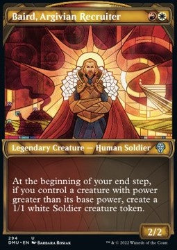 Baird, Argivian Recruiter (V.1) - Dominaria United: Extras (Uncommon) [XDMU-294]