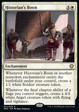 Historian's Boon - Commander: Dominaria United (Rare) [DMC-21]