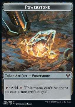 Powerstone Token - Dominaria United: Extras (Token) [XDMU-T23]