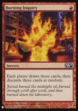 Burning Inquiry - The List (Common) [ZNL-128]