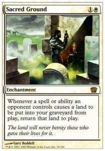 Sacred Ground - Eighth Edition (Rare) [8ED-39]
