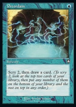 Preordain - Commander: The Brothers' War (Common) [BRC-92]